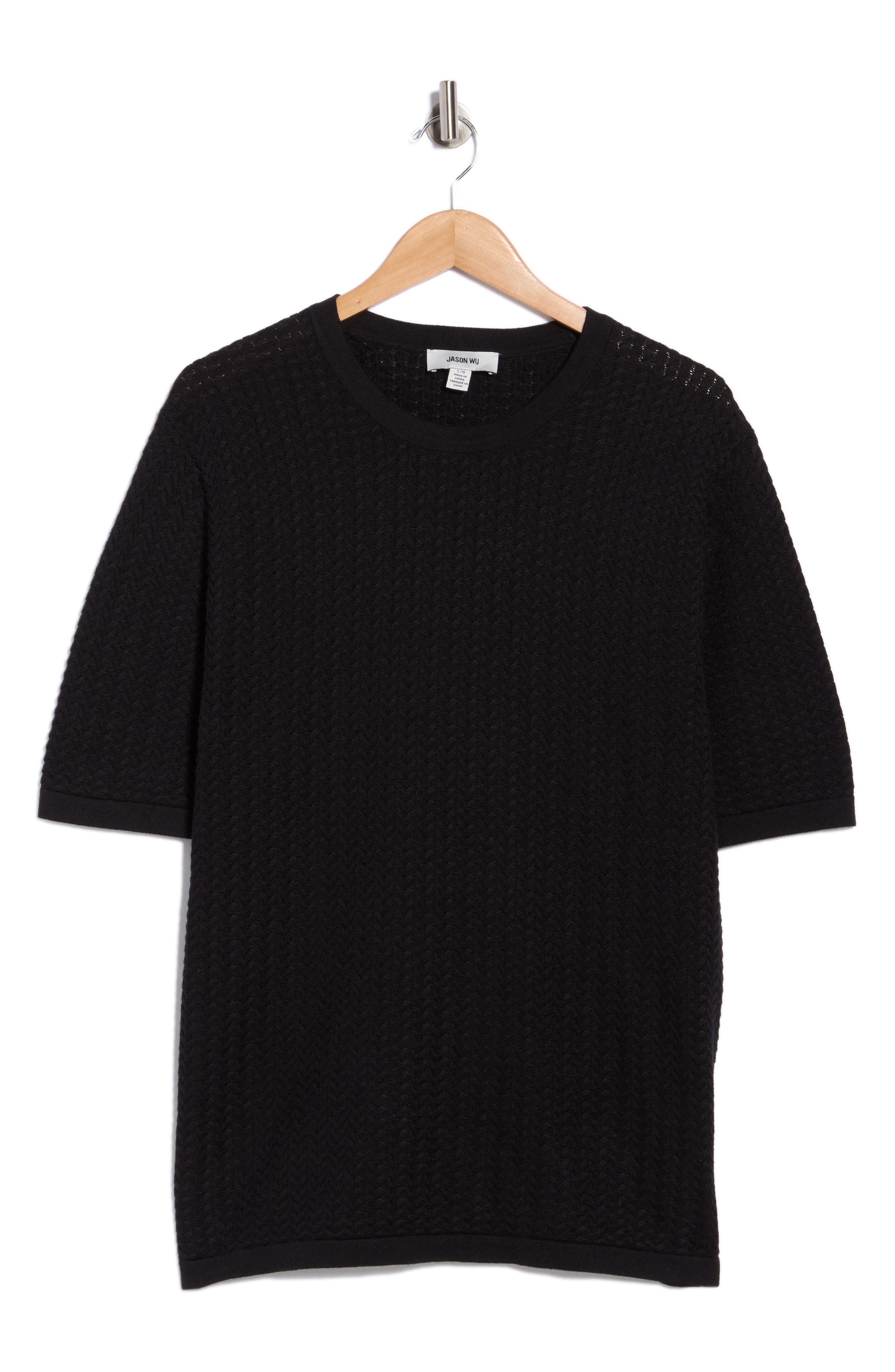JASON WU Textured Crewneck T-Shirt