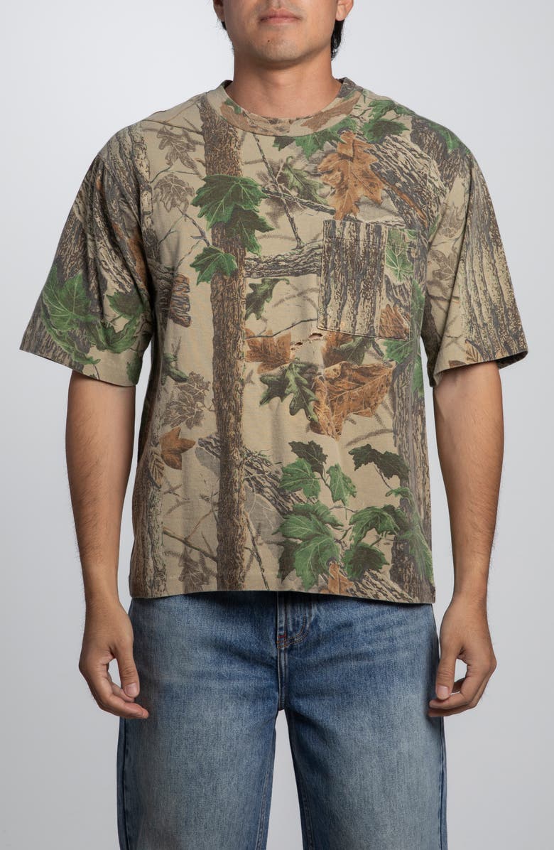 Elwood Vintage Real Tree Tee, Main, color, 