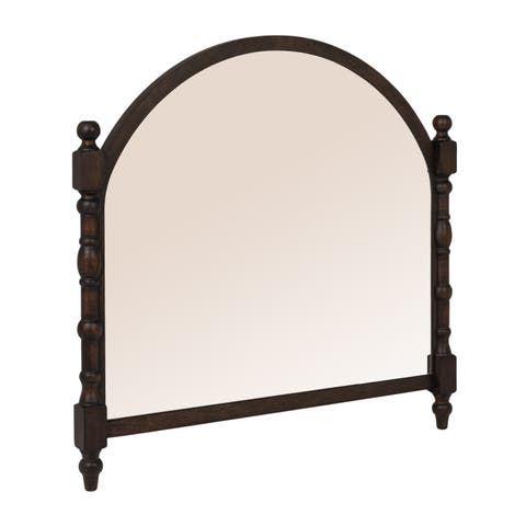 Arched Dowel Frame Wall Mirror