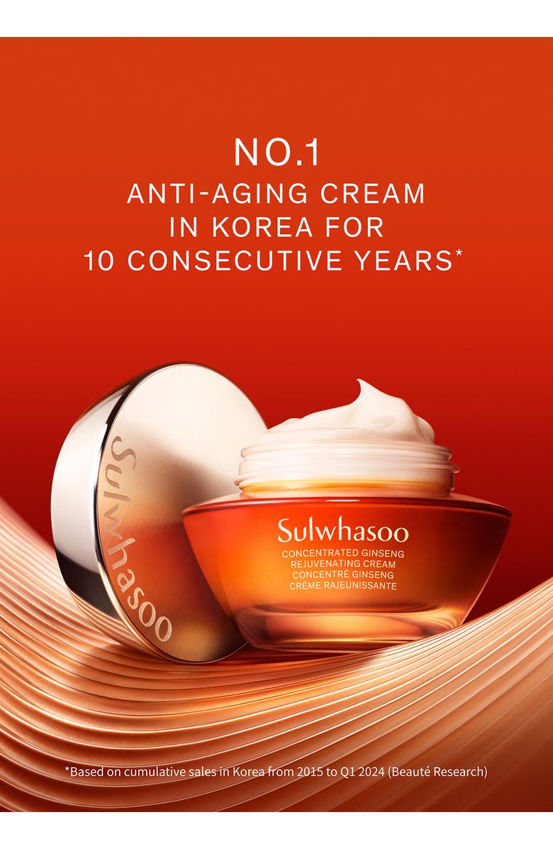 Sulwhasoo Concentrated Ginseng Rejuvenating Cream, Alternate, color,