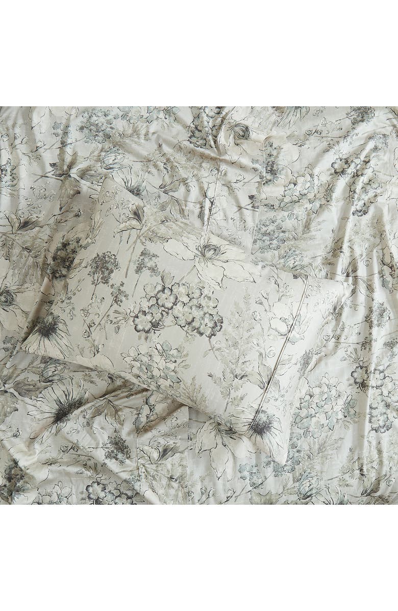 SOUTHSHORE FINE LINENS Skye Collection Extra Deep Cotton Sheet Set, Alternate, color, Natural