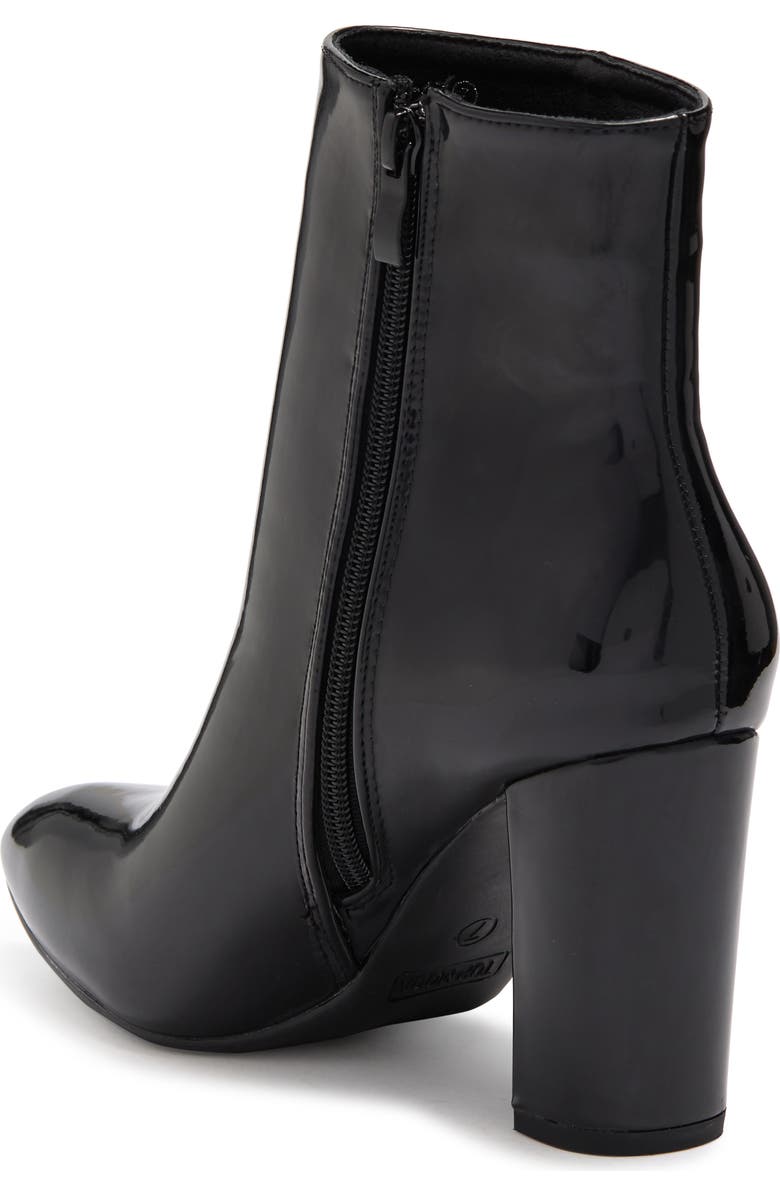 TOP GUY SHOES TOP GUY Brazil Patent Block Heel Bootie, Alternate, color,