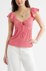 BP. Flutter Sleeve Top