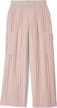 Brixton The Mercer Cotton Eyelet Wide Leg Pants