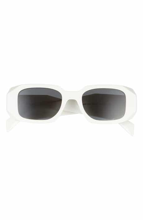 Runway 49mm Rectangular Sunglasses
