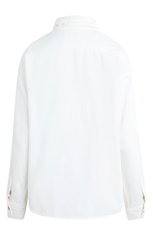 Favorite Daughter The Thinking About It Cotton Button-up Shirt In Knox