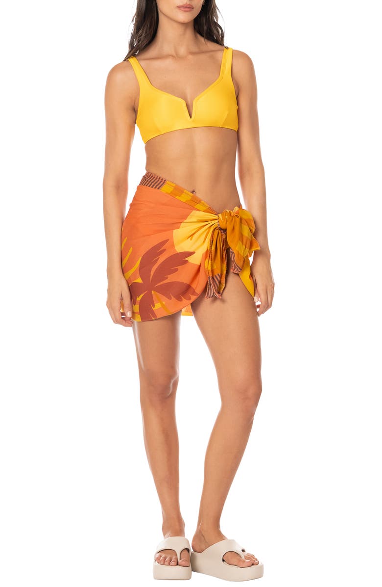 Maaji Instintc Print Isla Cover-Up Pareo, Alternate, color,