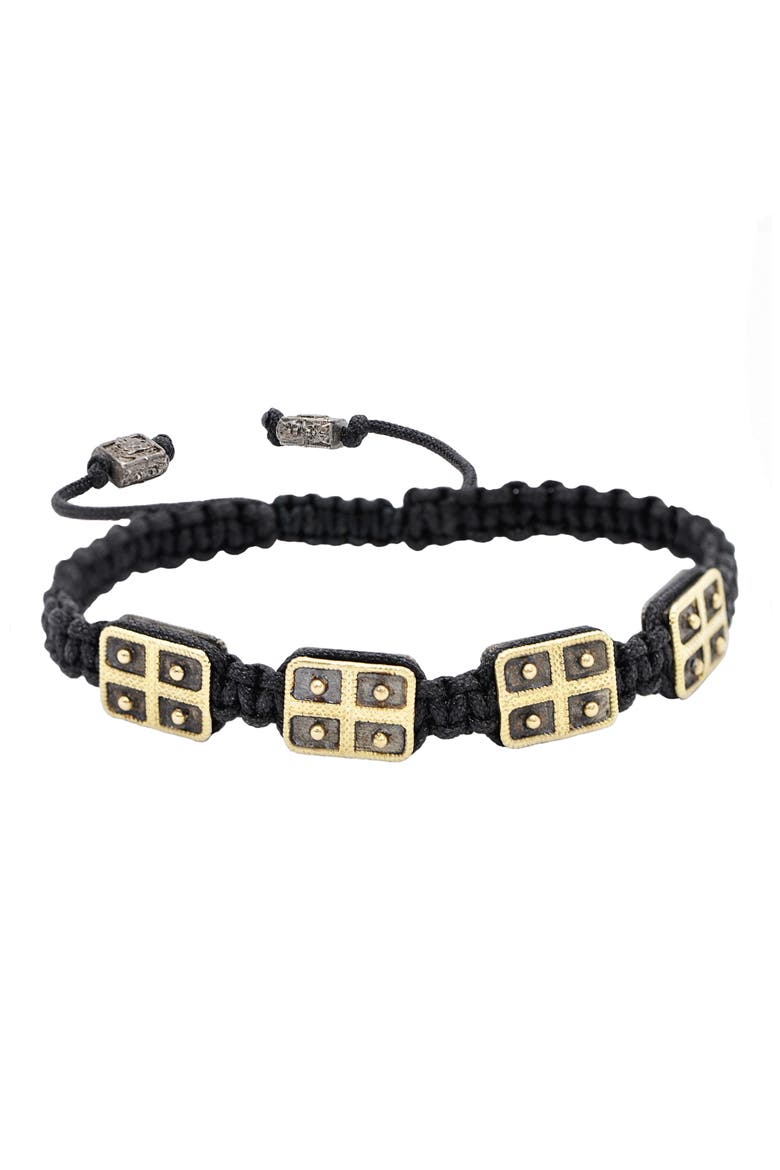 Men's Romero Crivelli Cross Station Slider Bracelet, Main, color, NO COLOR