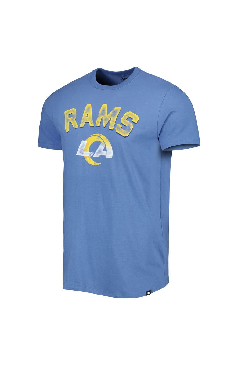 '47 Men's '47 Royal Los Angeles Rams All Arch Franklin T-Shirt, Alternate, color, Royal