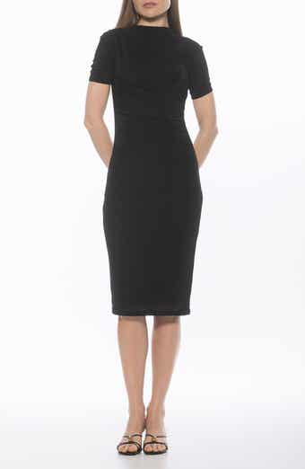 Alexia Admor Santal Draped Sheath Dress