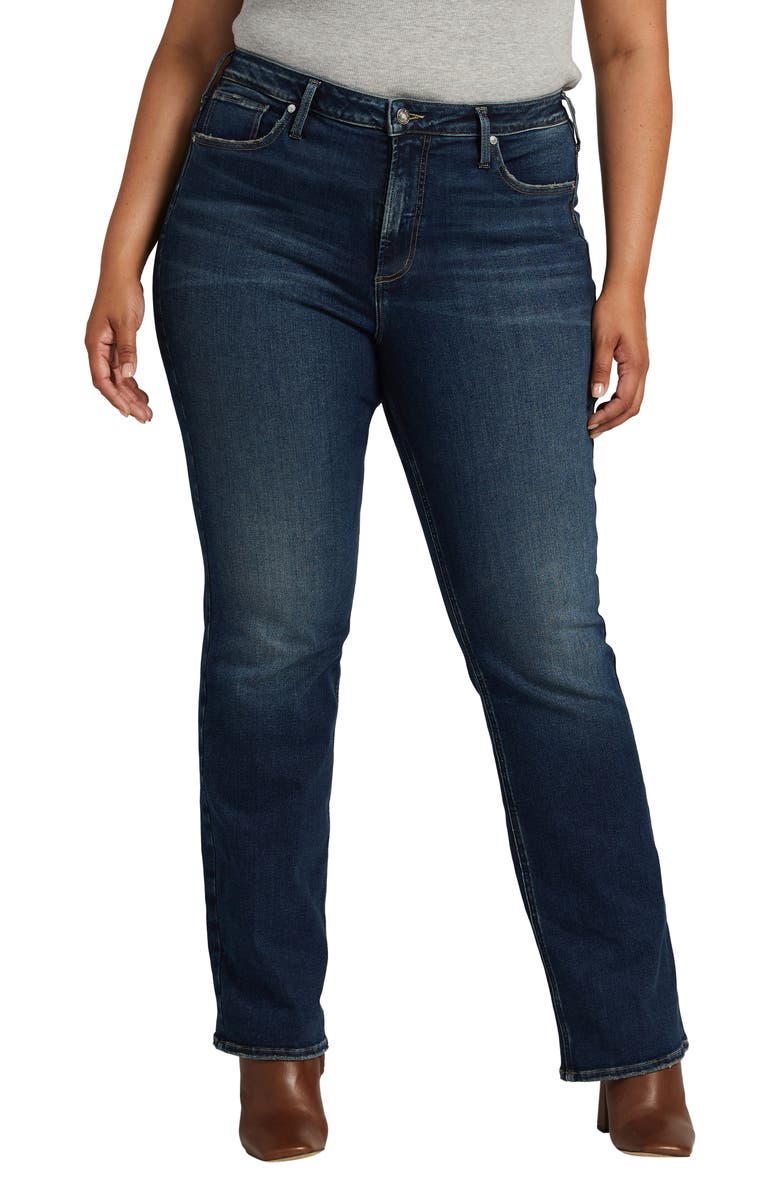 Silver Jeans Co. Infinite Fit High Waist Bootcut Jeans, Main, color, 