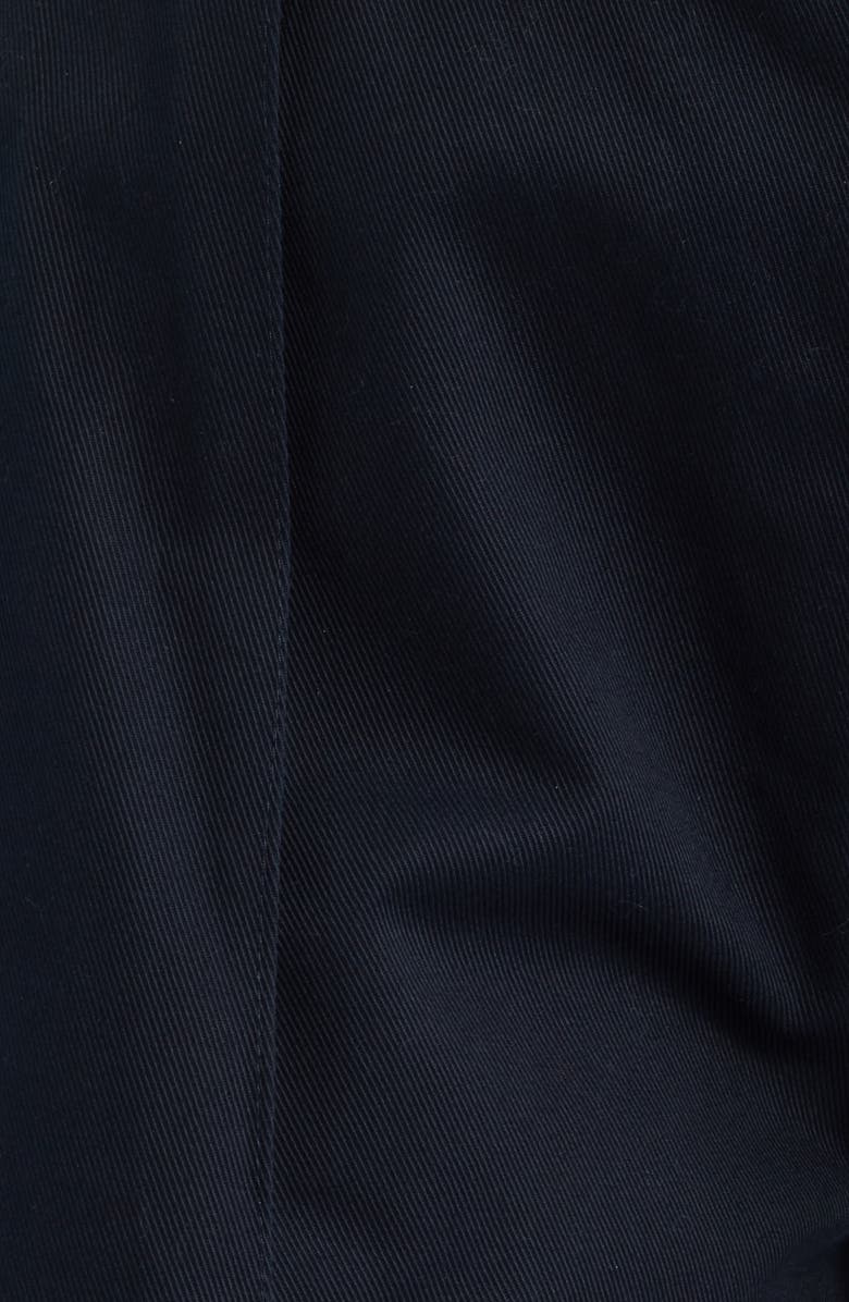 FRAME The Soho Belted Cotton Shorts, Alternate, color, Navy