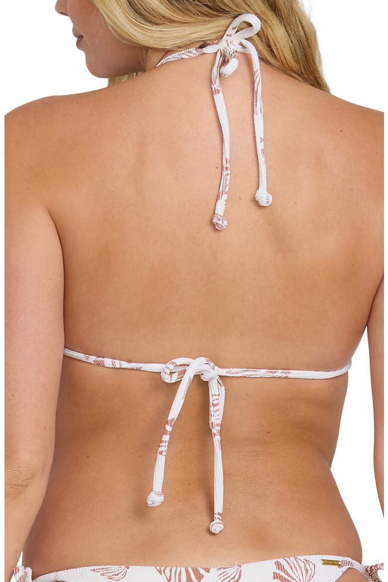 Sandy Shells Remi Triangle Bikini Top, Alternate, color, SALT CRYSTAL