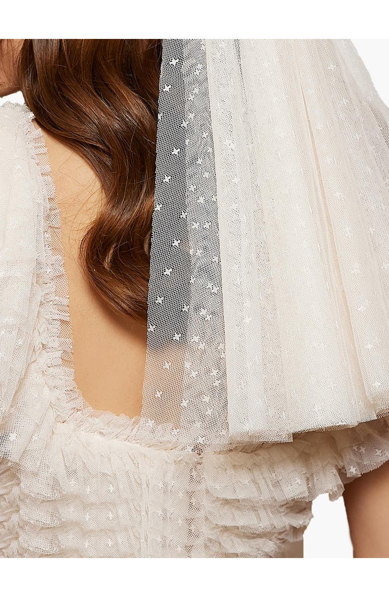 Needle & Thread Kisses Short Veil, Alternate, color, Cream