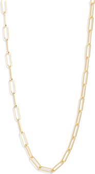 Nordstrom Demi Fine Paper Clip Necklace