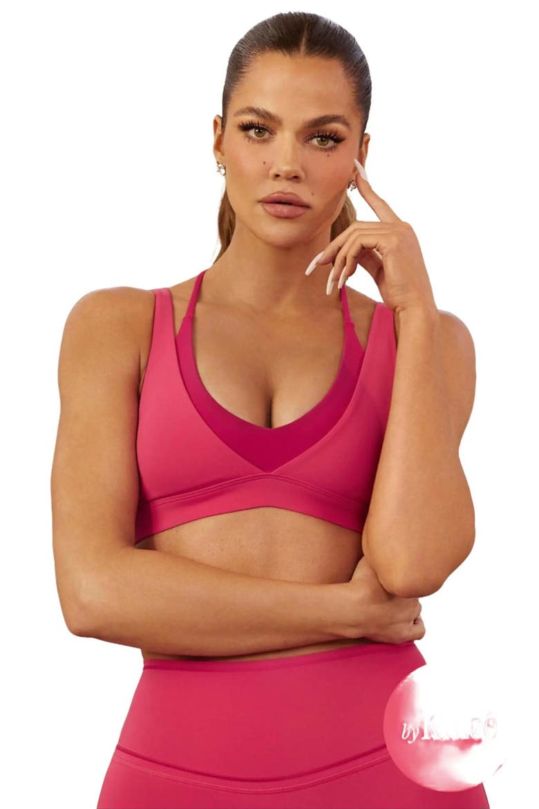 PureLuxe Double Layer Push-Up Low Impact Bra, Main, color, Berrylicious/Lush Berry