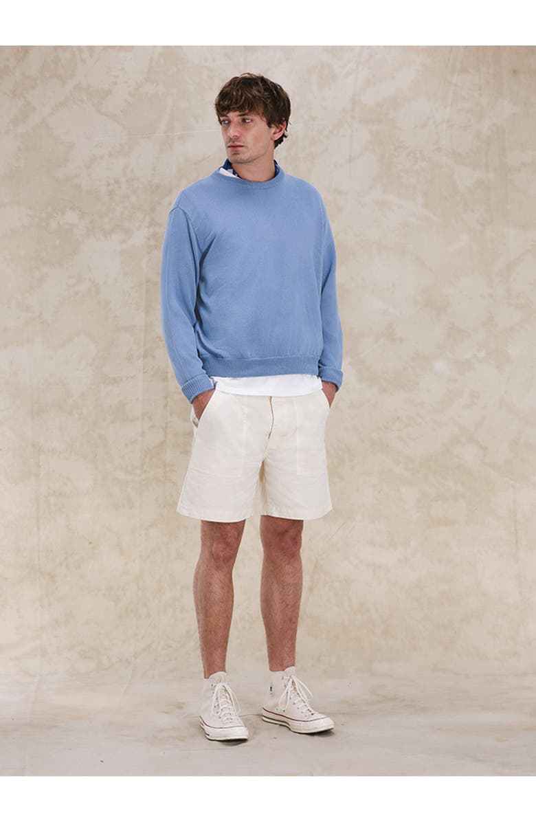 Fortela Rebelt Cotton Pocket Bermuda, Alternate, color, Off White