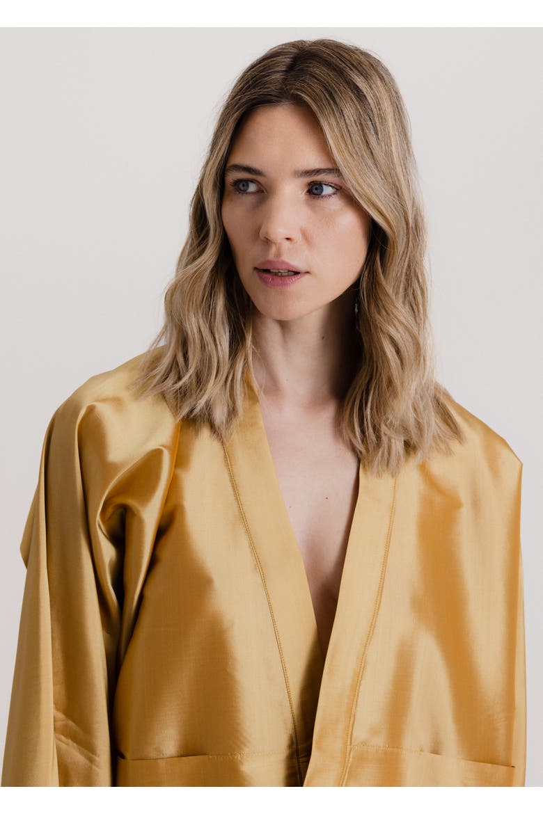 Long Sleeve Jacket, Alternate, color, Gold