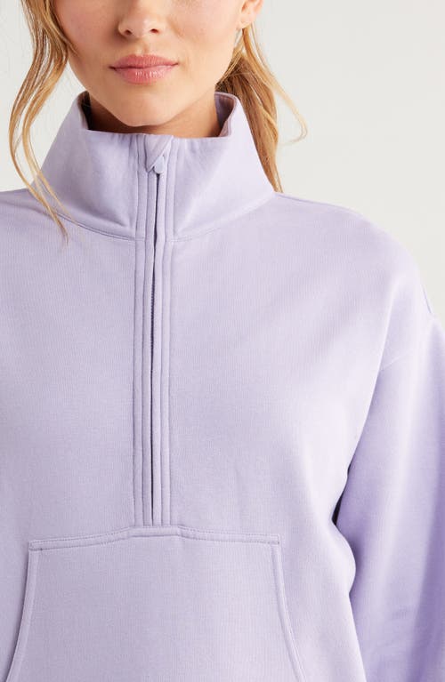 ZELLA ZELLA CLOUD FLEECE HALF ZIP 