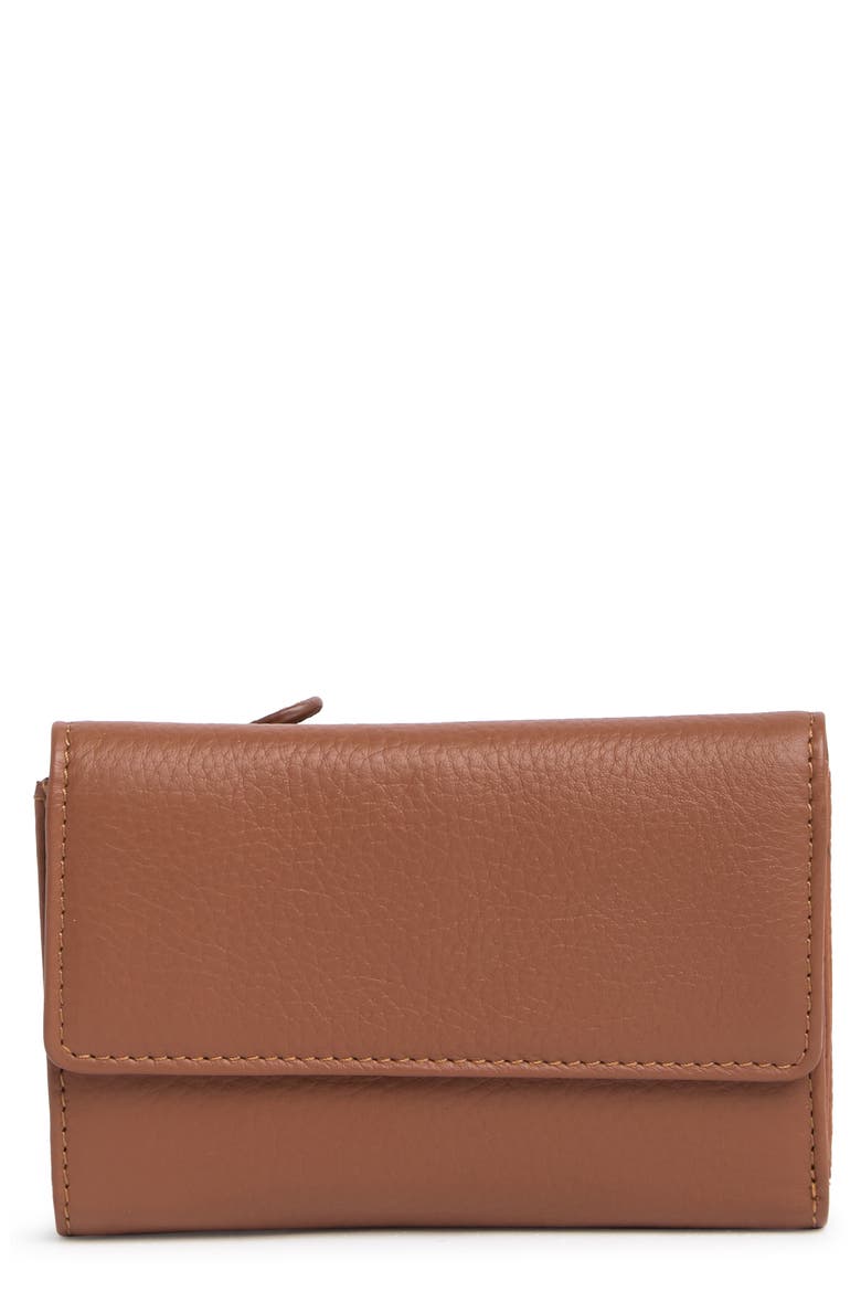 Rio Indexter Trifold Leather Wallet, Alternate, color, OGNAC