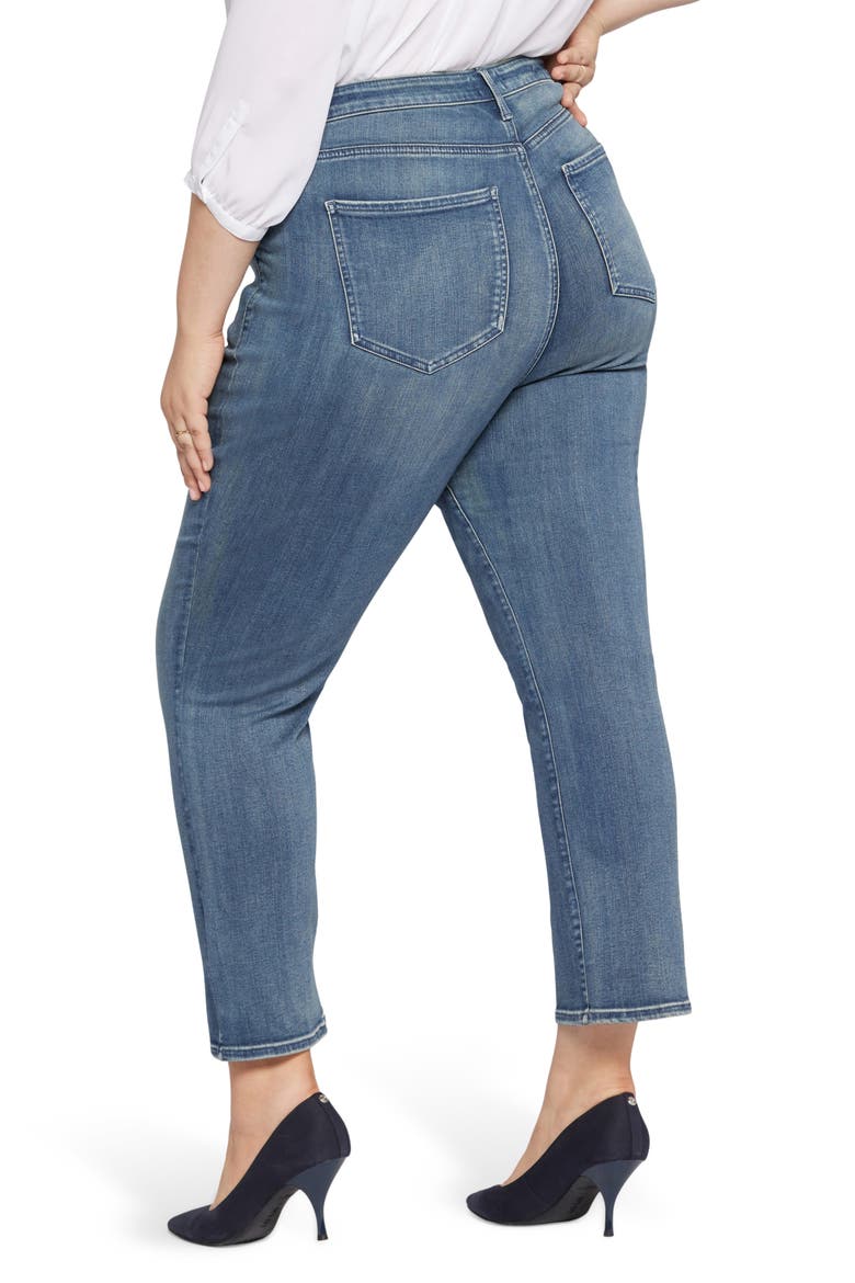 High Waist Slim Bootcut Jeans, Alternate, color, PRELUDE