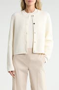 Theory Textured Cardigan Sweater