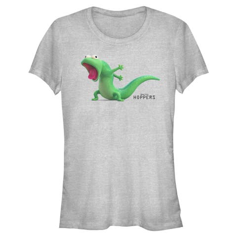 Junior's Hoppers Tom Lizard Excitement Pose  Graphic T-Shirt