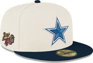 New Era Men's New Era Cream/Navy Dallas Cowboys America's 250th 59FIFTY Fitted Hat