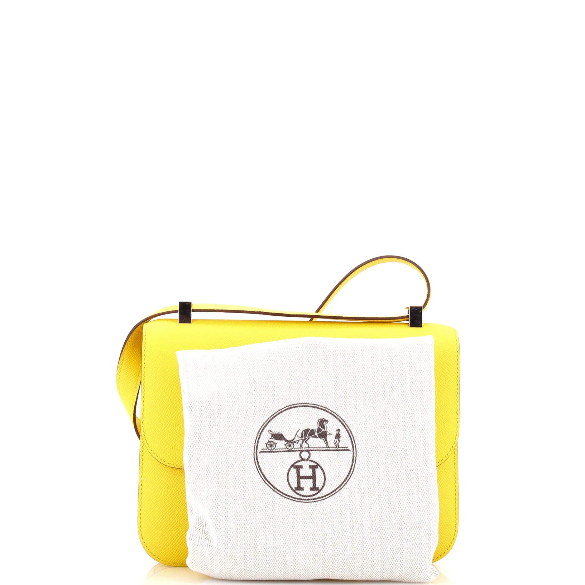 Pre-Owned Hermes Constance NM Bag Epsom 24, Alternate, color, Sun