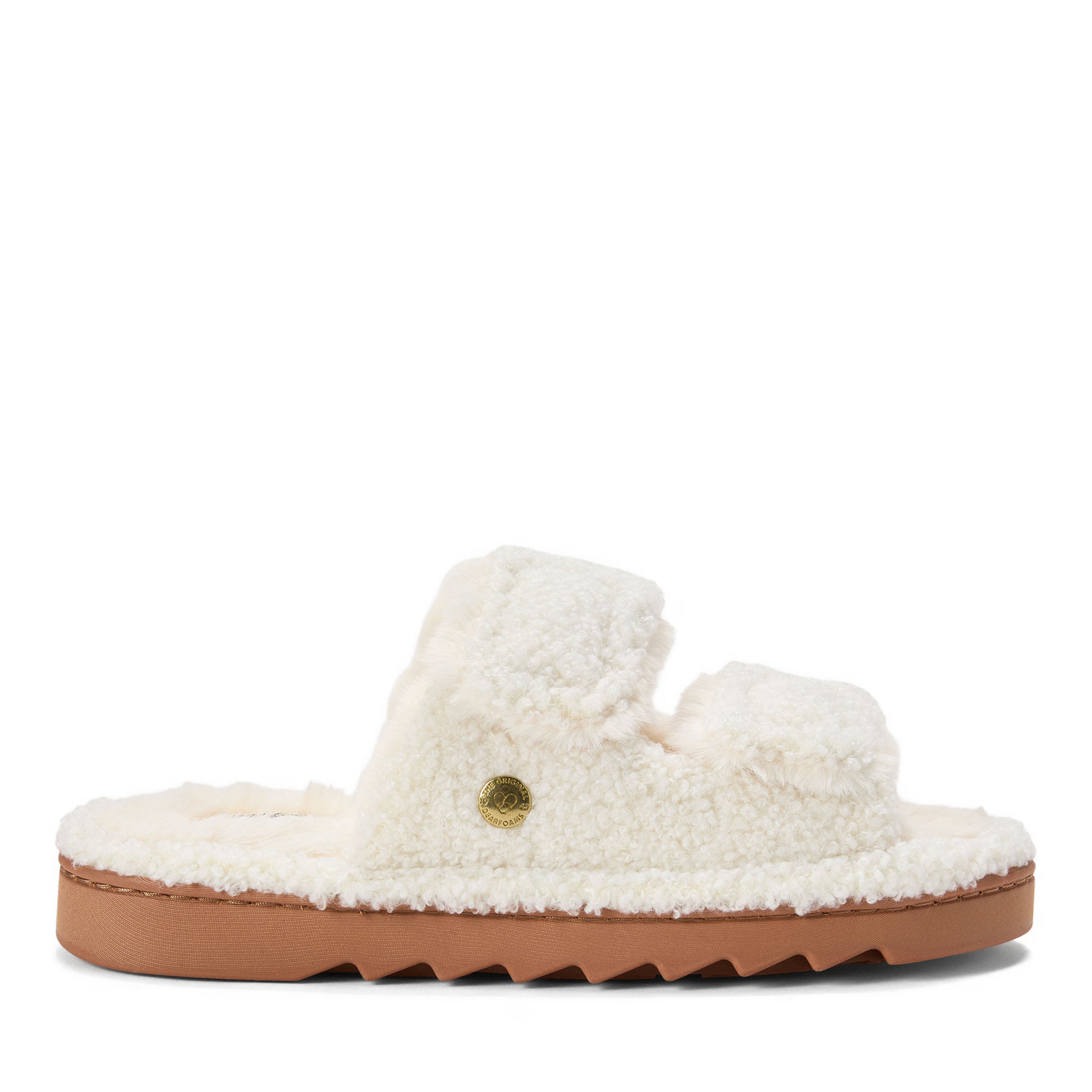 Regina Teddy Double Band Slide Slipper - image 4