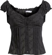 Bella Venice Embroidered Crop Top