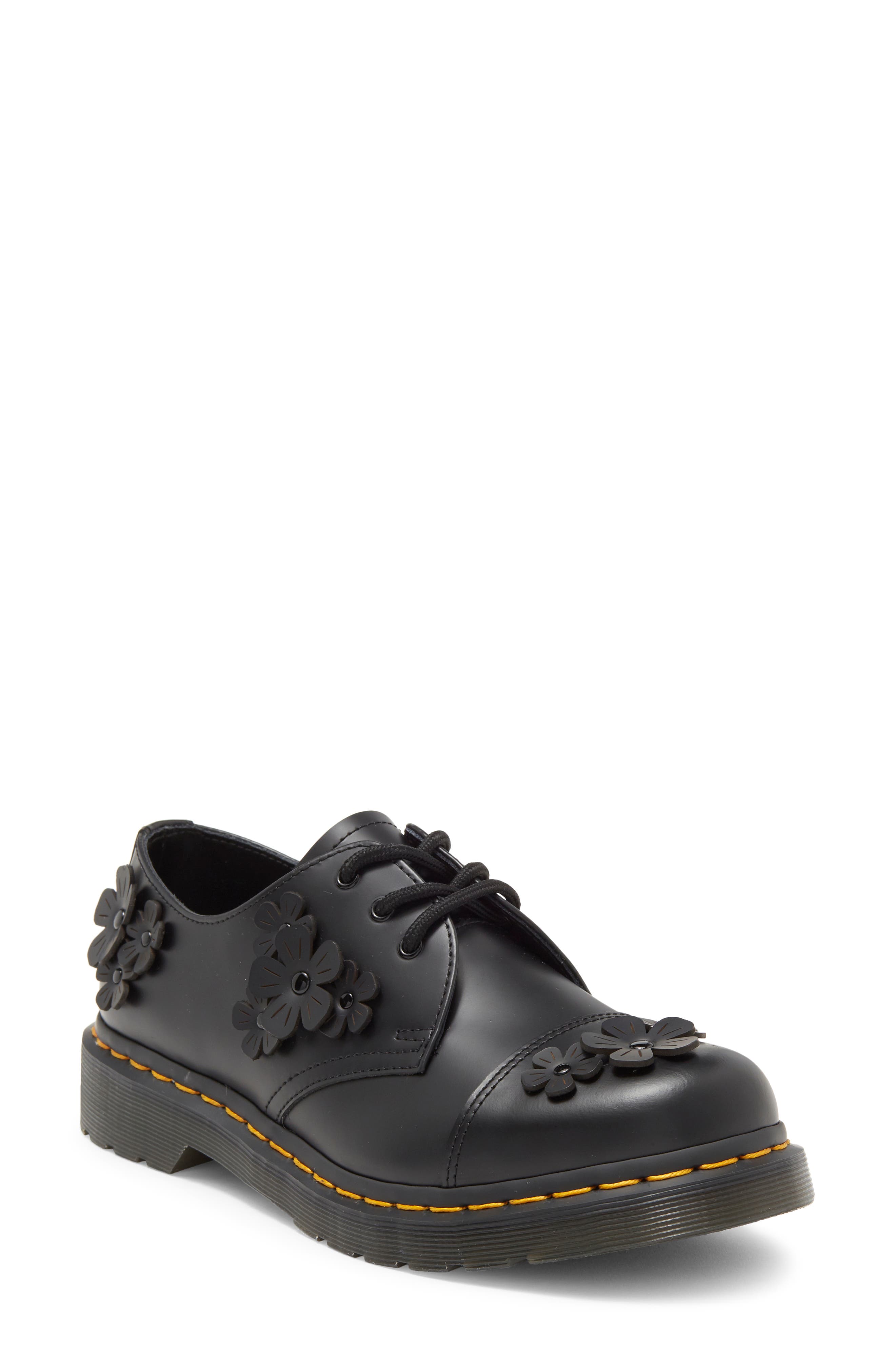 Dr. Martens 1461 Floral Appliqué Derby, Main, color, 