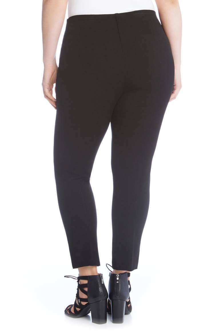 Piper Skinny Ankle Pants, Alternate, color, BLACK