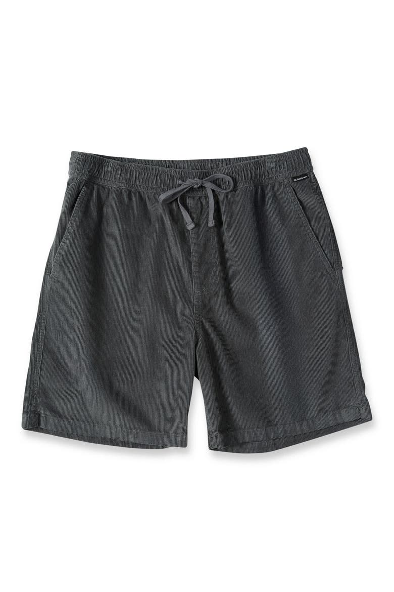 Taxer Corduroy Shorts, Alternate, color, IRON GATE