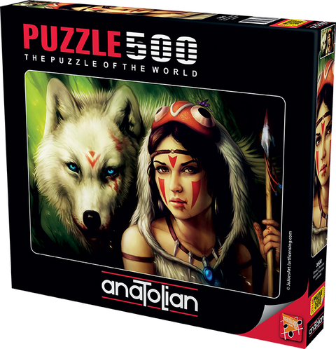 Warrior Princess 500 piece Jigsaw Puzzle for Adults