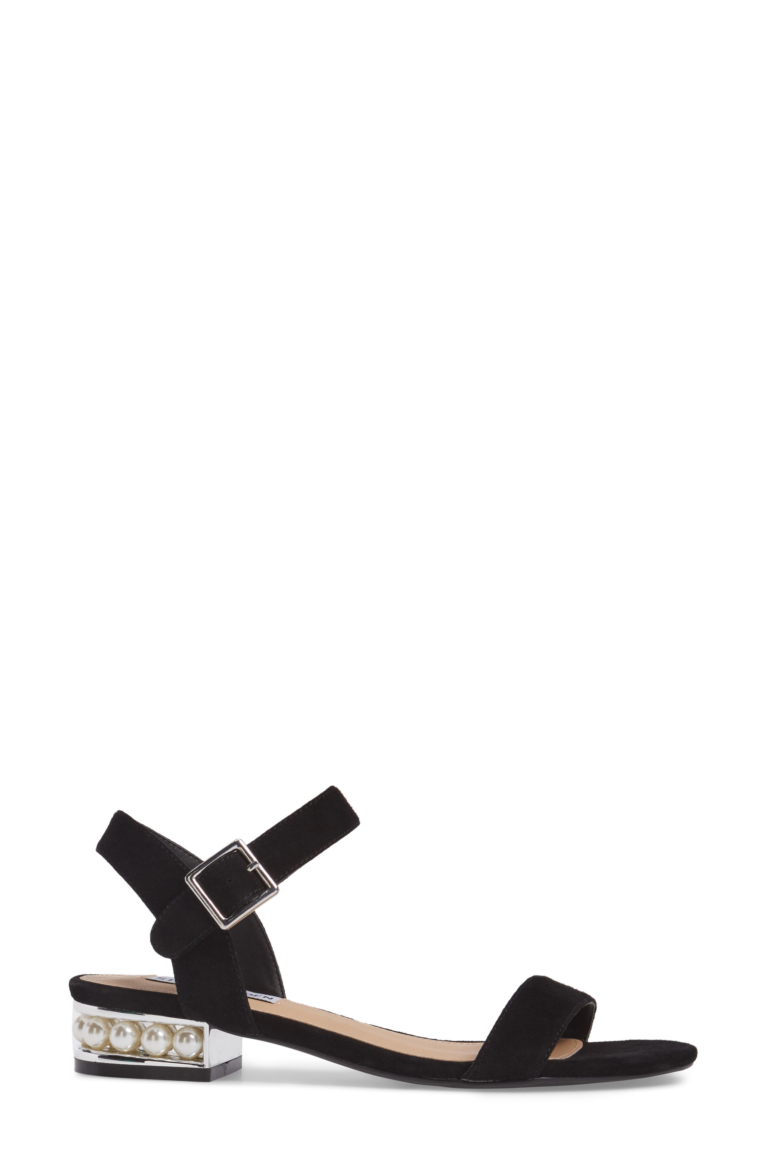 Steve Madden Embellished Sandal, Alternate, color, 