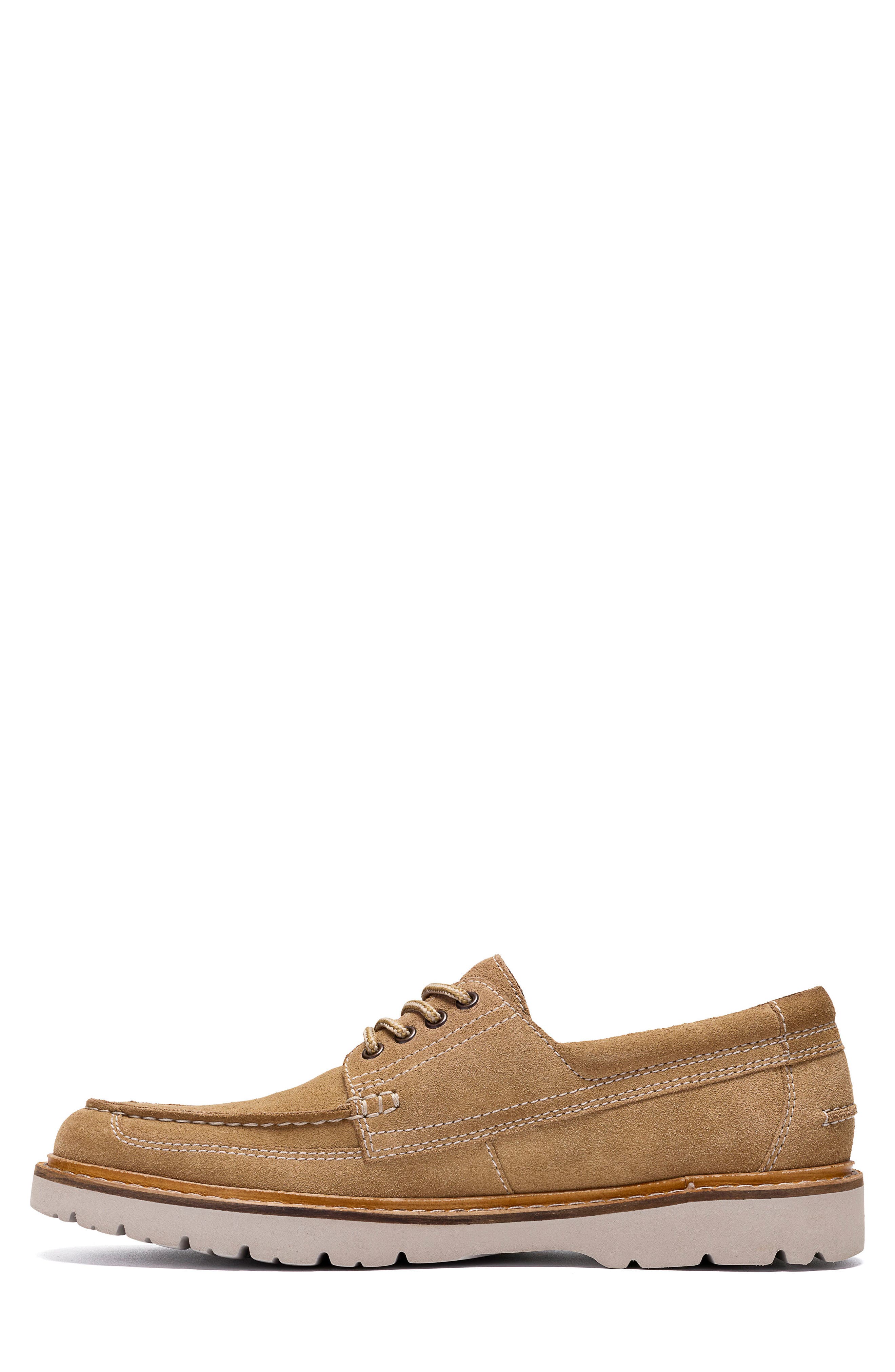 Clarks<sup>®</sup> Weltridge Derby, Alternate, color, Sand Suede