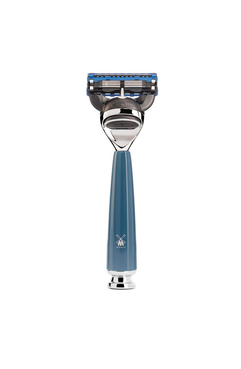 MÜHLE Rytmo Petrol Blue Fusion Razor, Main, color, Petrol Blue