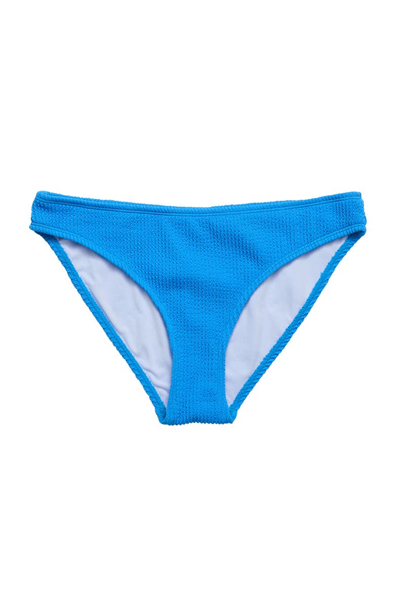 Snapper Rock Textured Bikini Bottom, Main, color, Marine Blue