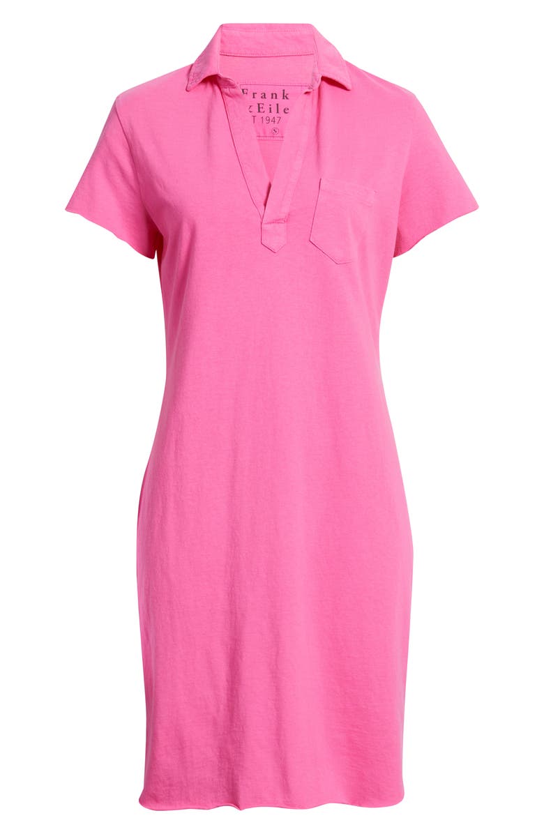 Frank & Eileen Lauren Polo Dress, Alternate, color, Pink Lotus
