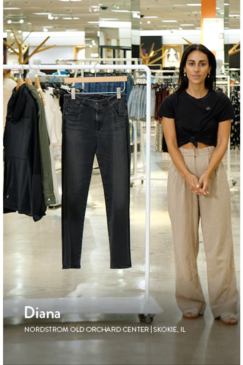 Mari Slim Ankle Straight Leg Jeans video
