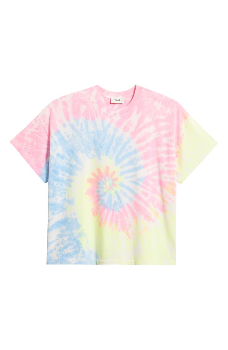 Elwood Camp Tie Dye T-Shirt, Alternate, color, Spiral Tie Dye