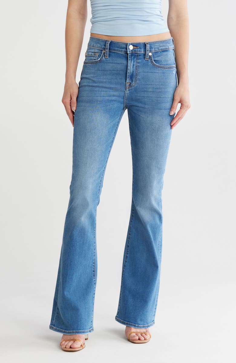 7 For All Mankind Ali High Waist Flare Leg Jeans, Main, color,