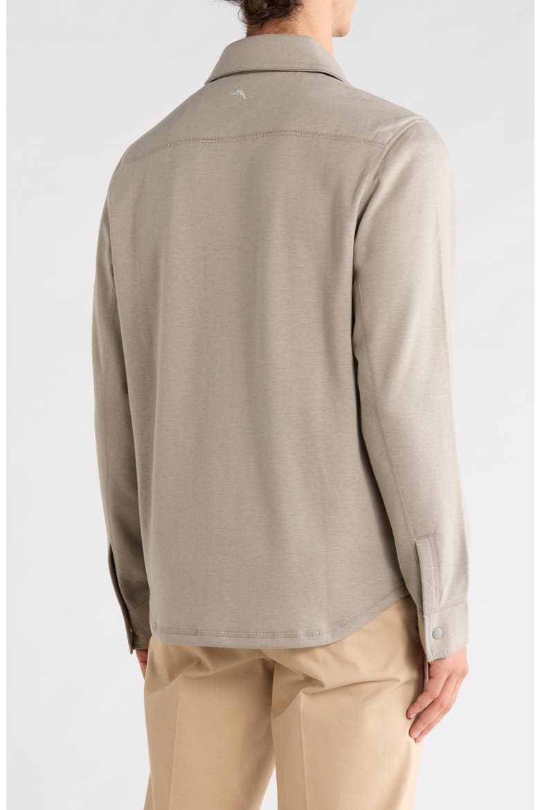 Roma Snap-Up Shirt, Alternate, color, CORK
