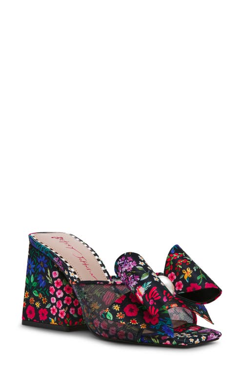 Betsey Johnson Jordn Block Heel Sandal