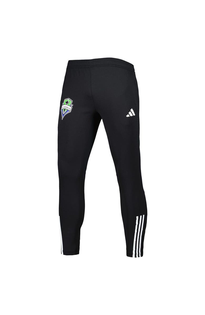 adidas Men's adidas Black Seattle Sounders FC 2023 On-Field Team Crest AEROREADY Training Pants, Alternate, color, 