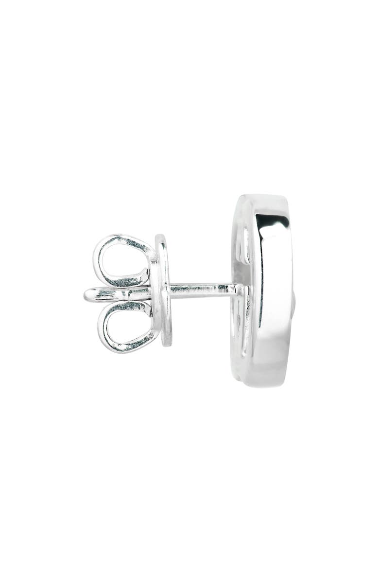 Gucci Interlocking-G Stud Earrings, Alternate, color, Silver