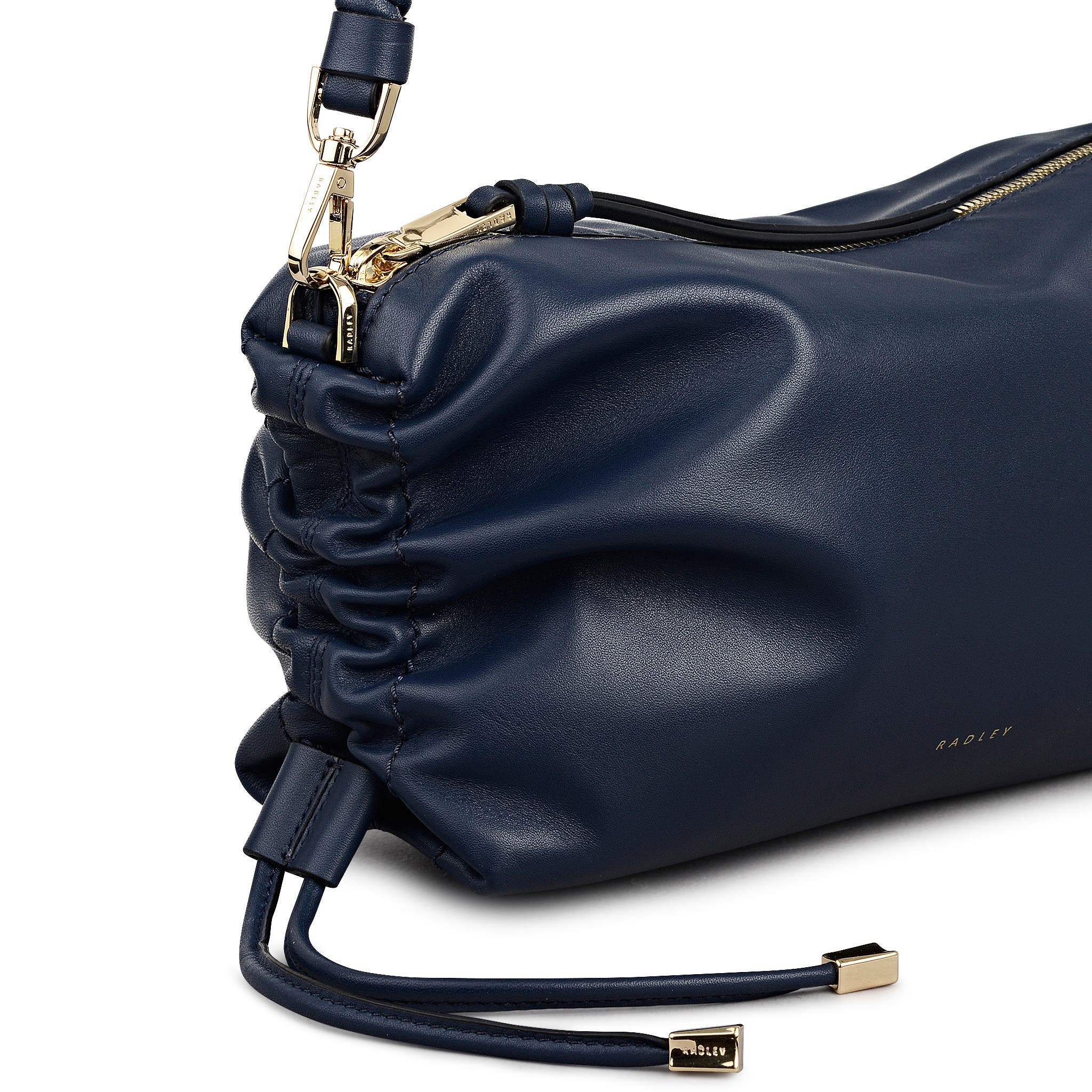 Radley Eden Row Small Ziptop Crossbody Bag, Alternate, color, Naval