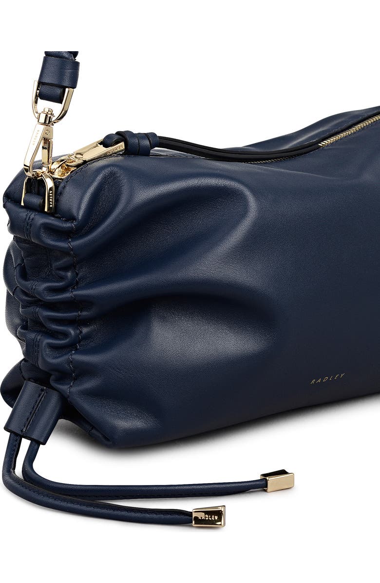 Radley Eden Row Small Ziptop Crossbody Bag, Alternate, color, Naval