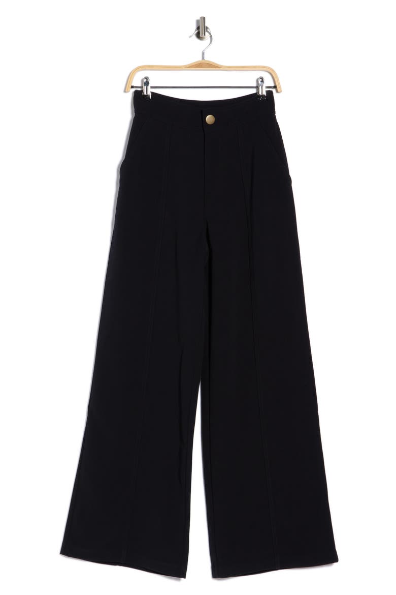 Wide Leg Pants, Alternate, color, RICH BLACK